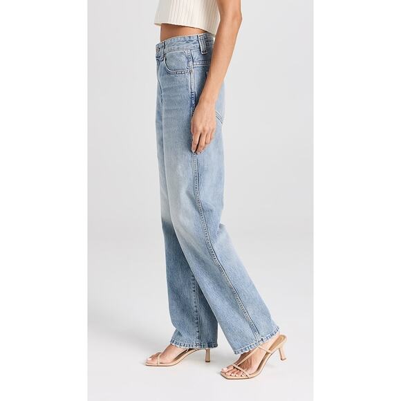 KHAITE Light Blue Women Jeans - Picture 6 of 10